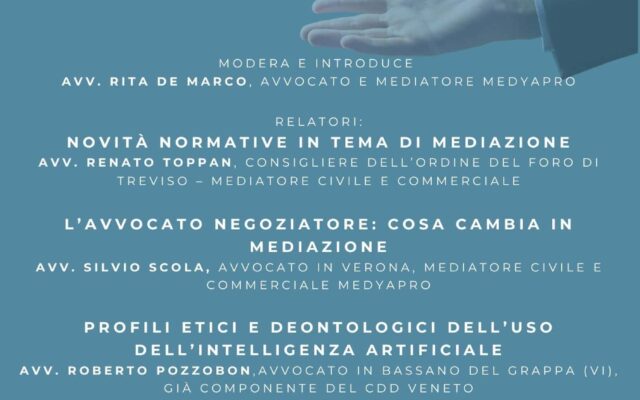 Convegno a bassano del Grappa: L'avvocato del futuro o il futuro dell'avvocato?